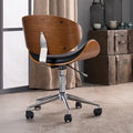 Corvus Madonna Adjustable Curved Office Chair in Mid-Century Modern Style