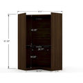 Mulberry 2.0 Contemporary Corner Wardrobe with Dual Hanging Rods