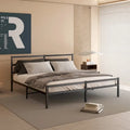 King Size Metal Bed Frame with Headboard