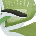 Riley Ergonomic Office Chair with White Mesh Seat and Backrest