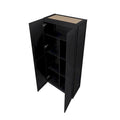Modern Storage Wardrobe Cabinet with Doors and Multi Compartment Shelves