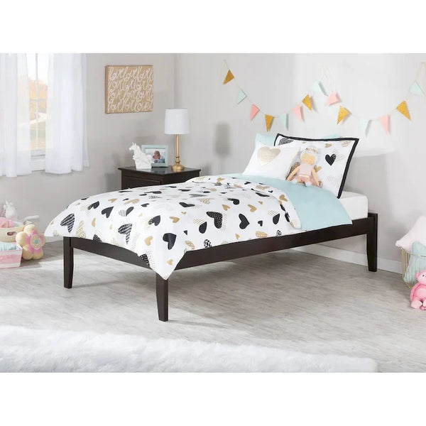 Espresso Concord Twin XL Platform Bed