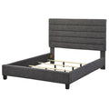 Raquel Queen Upholstered Bed with Channel Back by Lifestorey