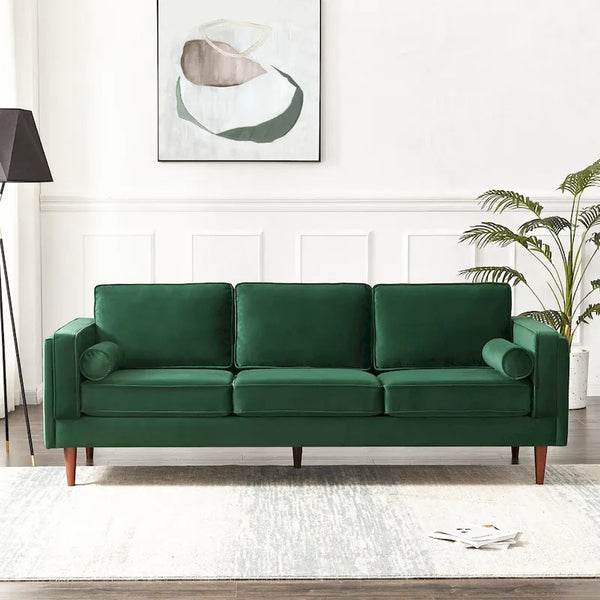 Lavinia Mid-Century Modern Sofa for Living Room - Dimensions: 33 x 88 x 34 inches