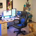 Homall Ergonomic High-Back Leather Gaming and Office Chair