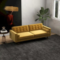 Clayton Velvet Couch in Mid-Century Modern Style - Gold Living Room Furniture