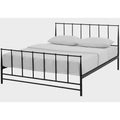Freeport Brown King-Size Metal Bed Frame