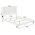 White Madison Queen Foundation Bed Frame