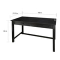 Porch & Den Handley Desk with Hidden Side Drawer