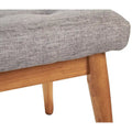 Crosley Landon Acorn Upholstered Bench - 43.25" W x 16" D x 16.88" H
