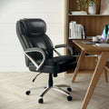 Executive Ergonomic Swivel Office Chair for Big & Tall with LeatherSoft Upholstery