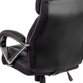 Executive Ergonomic Swivel Office Chair for Big & Tall with LeatherSoft Upholstery