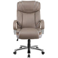 Executive Ergonomic Swivel Office Chair for Big & Tall with LeatherSoft Upholstery