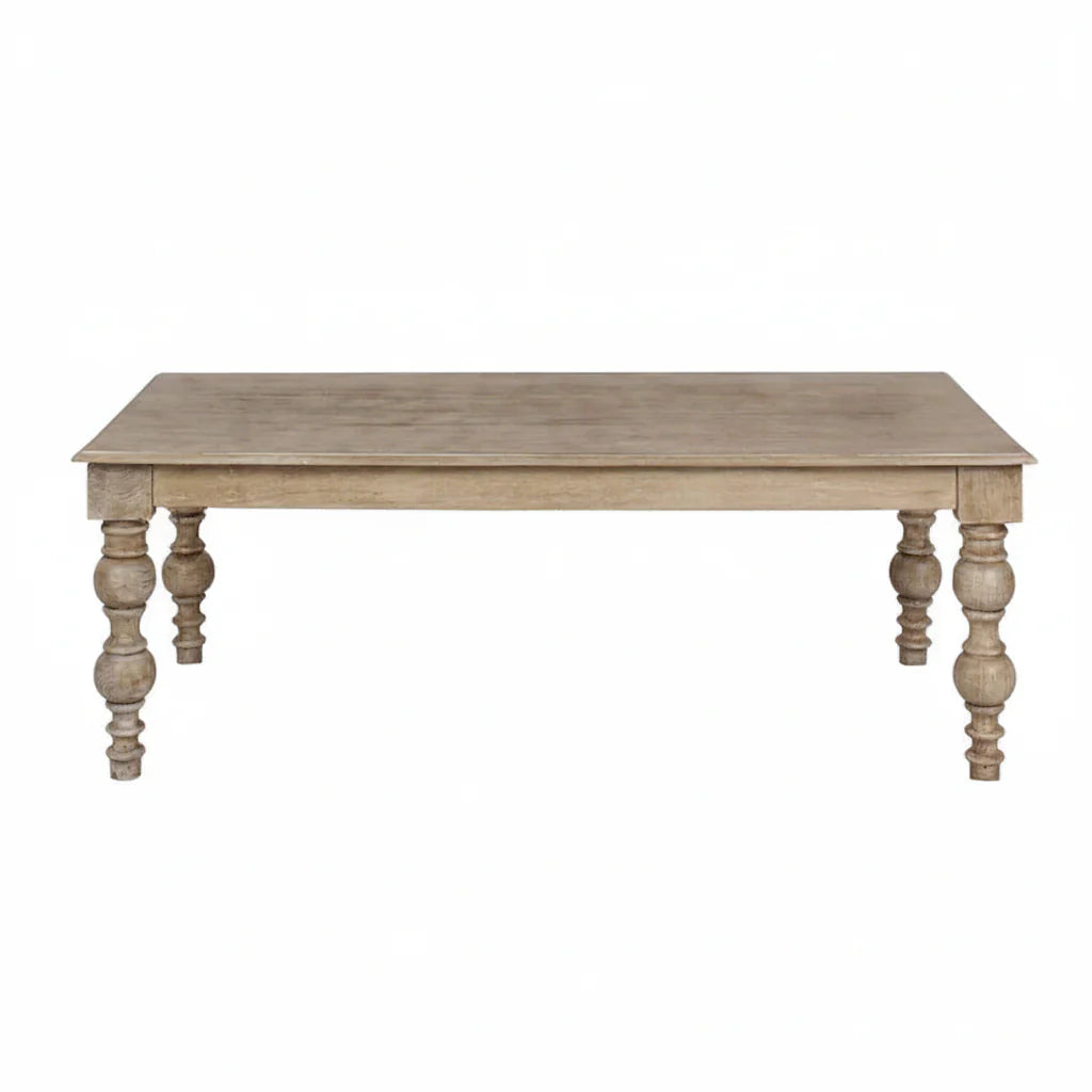 Natural Solid Wood Coffee Table