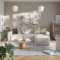 Modern Left Armrest Modular Sectional Sofa Chair