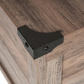 Contemporary Farmhouse Coffee Table Featuring Concealed Storage