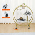 Chic Mobile Bar Cart - Elegant Drink Cabinet for Home & Entertaining