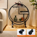 Chic Mobile Bar Cart - Elegant Drink Cabinet for Home & Entertaining