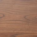 Salvatore Mid-Century Modern Walnut Brown Wood Platform Bed