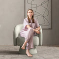 Modern Upholstered Armchair with 360-Degree Swivel Design