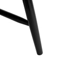 Set of 2 SAFAVIEH Delcie Oval Back Spindle Dining Chairs - Dimensions: 17.9" x 19.7" x 37"