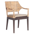SAFAVIEH Saveta Honey Armchair - Dimensions: 23" W x 22.5" D x 34" H