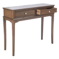 SAFAVIEH Affie 2-Drawer Console Table - Dimensions: 35.5" W x 13" D x 29.5" H