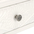 SAFAVIEH Leonia Console Table with 2 Drawers - Dimensions: 35.5" W x 13" L x 29.5" H