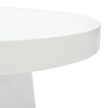 SAFAVIEH Berenice Round Coffee Table - Paper Mache - Dimensions: 31.6" W x 31.6" L x 17.8" H