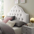 Carson Carrington Labbsand Twin Velvet Headboard with Diamond Tufting