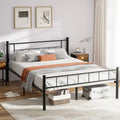 Futzca Bed Frame Featuring Headboard and Footboard