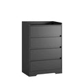 4-Drawer Freestanding Storage Chest – Versatile Dresser for Bedroom, Living Room, Closet, or Office