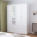 78.7H Combo Twin Wardrobe Set: Stylish and Functional Armoires for Your Closet