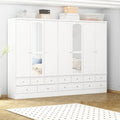 78.7H Combo Twin Wardrobe Set: Stylish and Functional Armoires for Your Closet