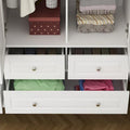 78.7H Combo Twin Wardrobe Set: Stylish and Functional Armoires for Your Closet
