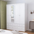 78.7H Combo Twin Wardrobe Set: Stylish and Functional Armoires for Your Closet