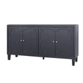 4-Door Wooden Accent Cabinet - Sideboard Buffet Server