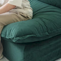 Modern L-Shaped Sectional Sofa with Chaise Ottoman - Deep and Comfortable Modular Design