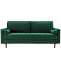Talby Velvet Sofa by Carson Carrington