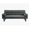 Convertible Sofa Bed for Living Room with Two Pillows Included