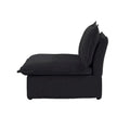 Contemporary 3-Seat Modular Sectional Sofa for Living Room - Comfortable Convertible Couch