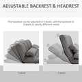 Versatile Floor Sofa Chair with 2 Cushions and Adjustable Backrest