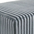 Roundhill Furniture Mavela Wide Wale Corduroy Upholstered Bench