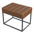 HomePop Theodore Upholstered Ottoman