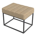 HomePop Theodore Upholstered Ottoman