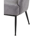 Mid-Century Velvet Accent Chair with Slope Arms