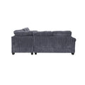 Poundex 4-Piece Sectional Sofa