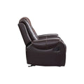 Grete Brown Luxury Faux Leather Living Room Collection