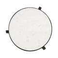 Kate and Laurel Aguilar Glamorous Drink Table - 9x9x23 Inches