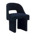 Modern Elegant Boucle Upholstered Accent Chair with MDF Wood Frame for Home Office, Living Room, and Bedroom